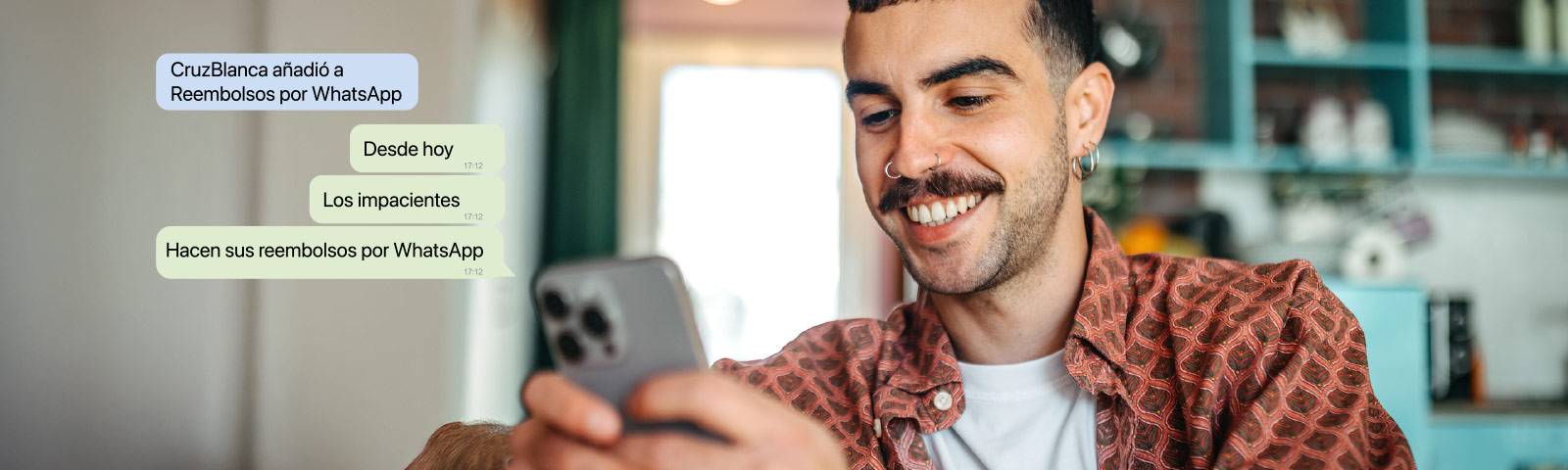 Utiliza el servicio de Reembolsos por WhatsApp